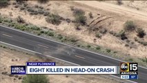 Eight people killed in head-on crash near Florence