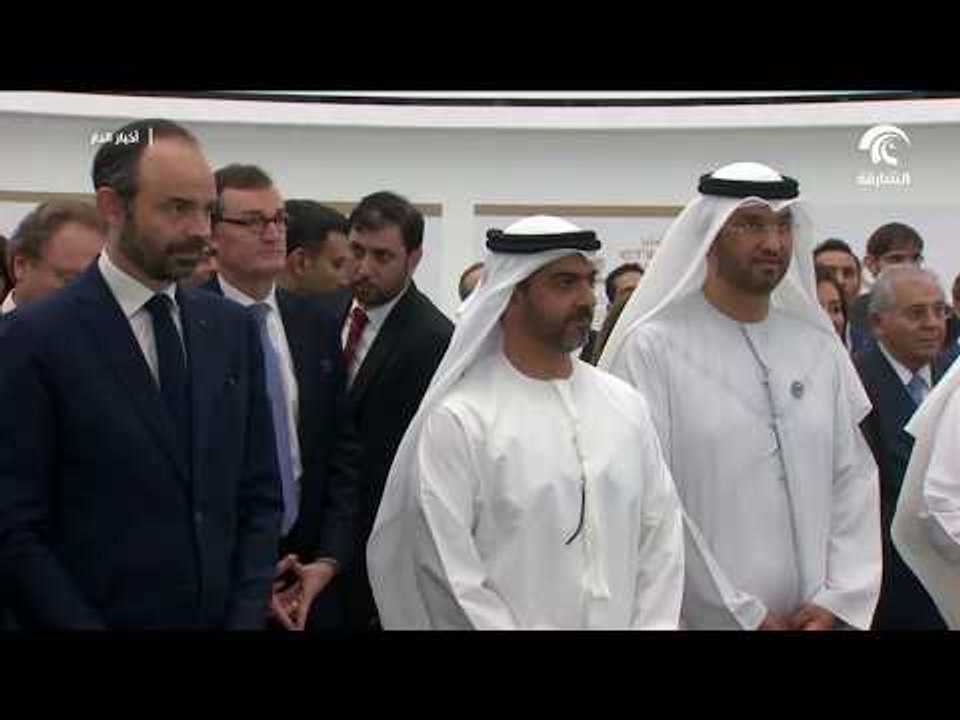 بحضور حامد بن زايد ورئيس وزراء فرنسا.."بي . إن . بي باريبا " تفتتح فرعا لها بسوق أبوظبي العالمي