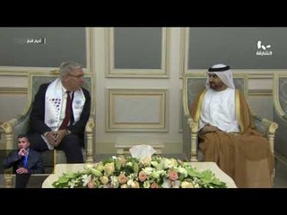 عبدالله بن سالم يستقبل وفد اللجنة المنظمة, والوفد السريلانكي المشارك في الأولمبياد