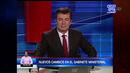 Presidente Moreno anunció nuevos cambios en el Gabinete Ministerial