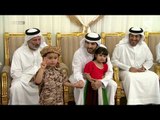 حمدان بن محمد بن راشد يقدم واجب العزاء لأسرة الشهيد سعيد الهاجري في أبوظبي