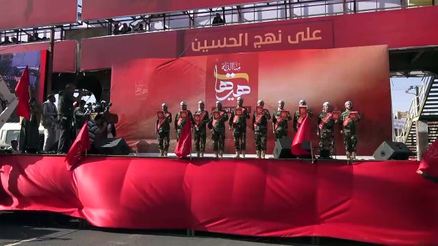 Yemen: Huthi rebels mark Sanaa takeover and Ashura