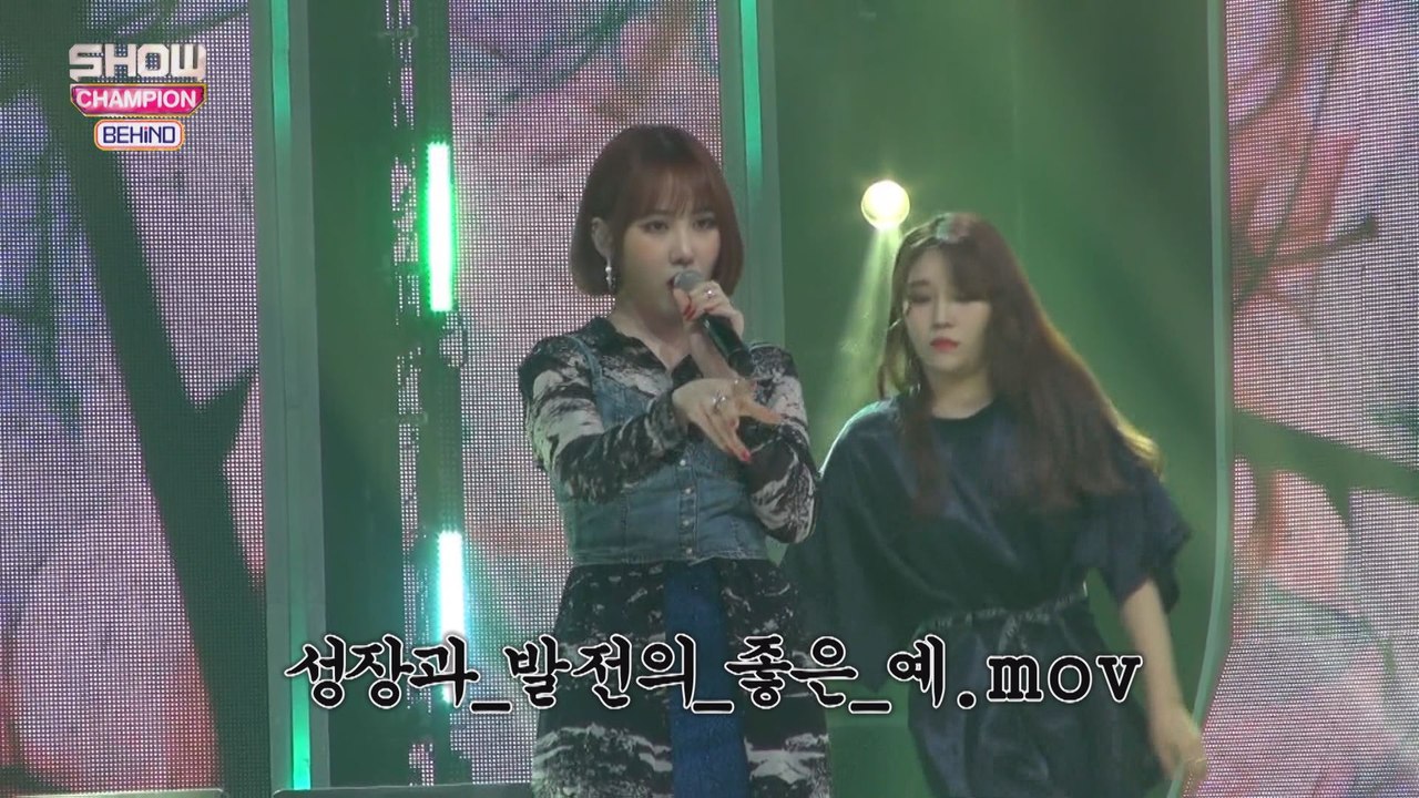 [Showchampion behind EP.108] PARK JI MIN Becomes a Girl and a Woman