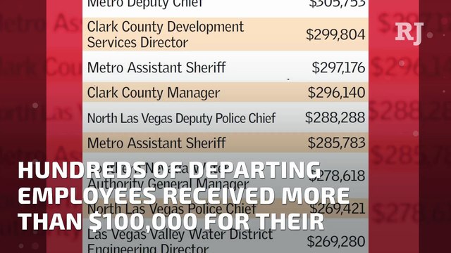 Government employees turn paid time off into retirement bonuses