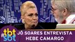 Jô Soares entrevista Hebe Camargo no Jô Soares Onze e Meia | tbtSBT (30/08/2018)