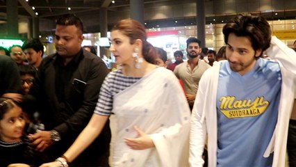 Anushka Sharma saves child from crowd at Mumbai Airport; Watch Video | FilmiBeat