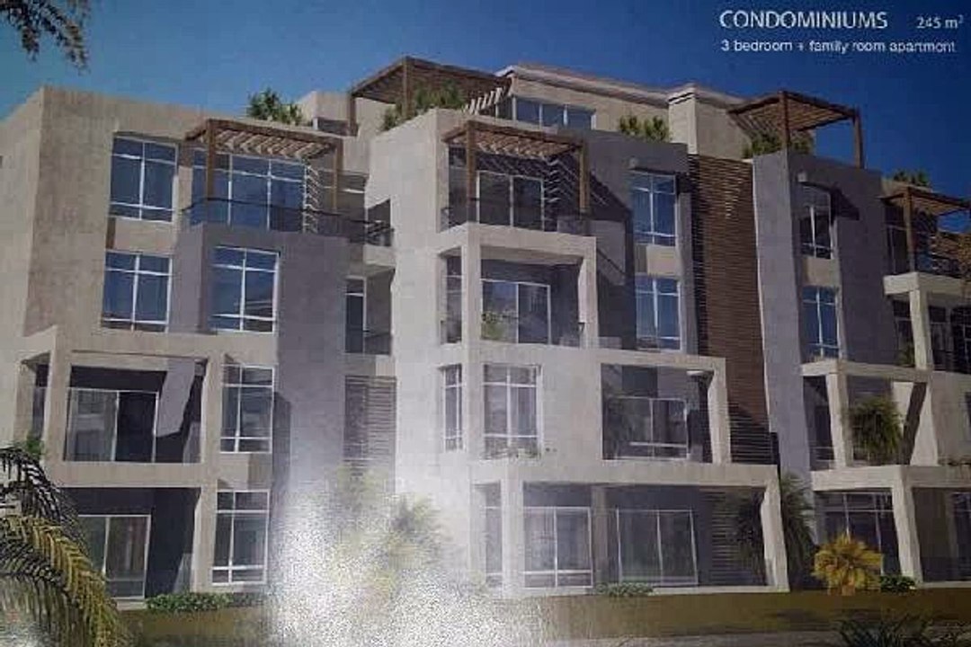 دوبلكس بروف مساحة 245 متر فى كومبوند فيليدج جاردنز قطامية القاهرة الجديدة