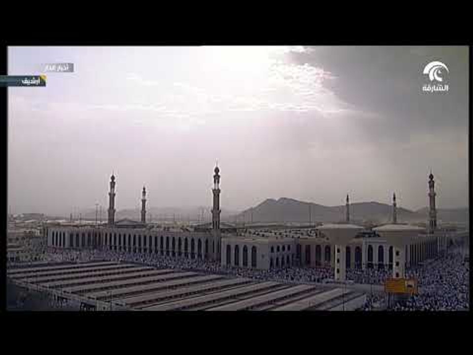 الحجاج يتوافدون يوم غد الأحد على مشعر منى لقضاء...