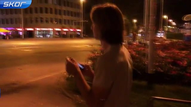 Sunjic'in maç sonu görüntüsü geceye damga vurdu!