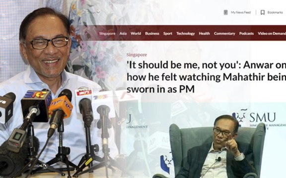 It's a discord seeding headline, retorts Anwar