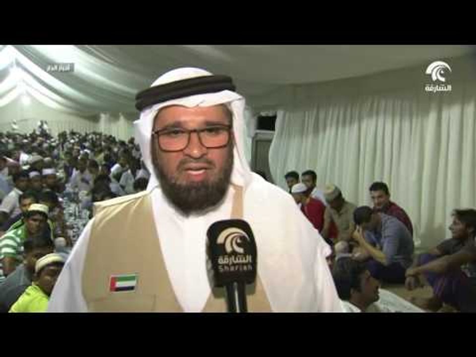 خيرية الشارقة توزع 147 خيمة إفطار صائم في الشارقة والمدن التابعة لها