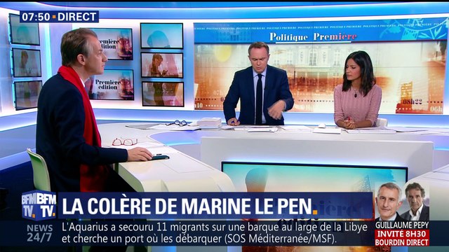 L’édito de Christophe Barbier: Images violentes sur Twitter, Marine Le Pen a-t-elle raison de refuser de se soumettre à une expertise psychiatrique ?
