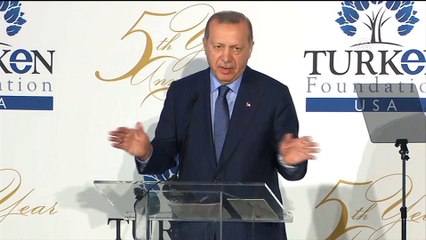 Erdoğan: 'Sözüm ona demokrasi havariliği yapan pek çok ülke, Filistinli sivillerin vahşice öldürülmesine seslerini dahi çıkarmıyor' - NEW YORK