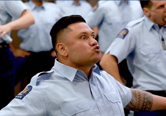 Auckland Police Officers Perform Powerful Haka at Graduation Ceremony