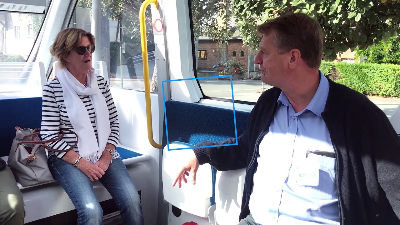 La  navette autonome de Han-sur-Lesse