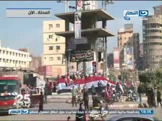 25 يناير الذكرى الثالثة | جولة مع مراسلين قناة النهار فى الميادين #25January