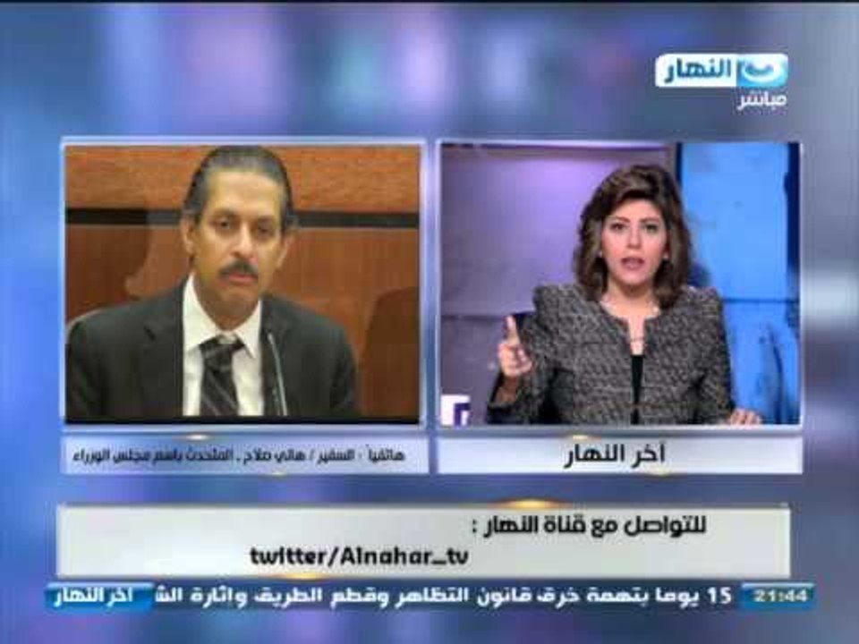 اخر النهار - حوار مع  الصحفى أكرم القصاص و عماد الدين حسين رئيس تحرير جريدة الشروق الجزء الثانى