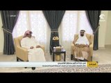 حاكم الشارقة يلتقي وفدآ من شعراء المملكة العربية السعودية