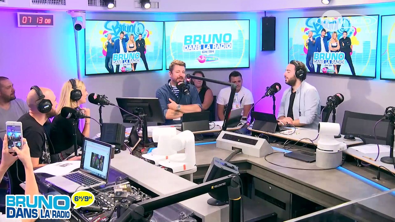 Quand Bruno prend son courage à 2 mains... (21/09/2018) - Best Of Bruno dans la Radio