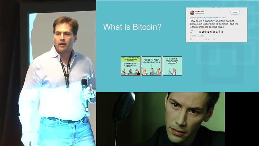 Craig Wright at the 2017 Future of Bitcoin Conference 1|2
