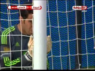 مباراة الاهلى و الجونة | الهدف الاول لنادى الجونة