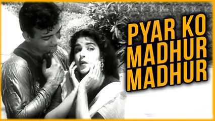 Pyar Ko Madhur Madhur | Phoolon Ki Sej | Vyjayanthimala | Manoj Kumar | Old Hindi Song