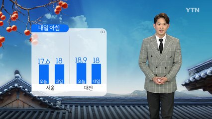[날씨] 중부 곳곳 빗방울...추석 연휴 완연한 가을  / YTN
