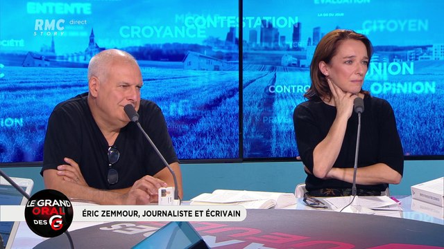 Le Grand Oral de Éric Zemmour, journaliste et écrivain – 21/09