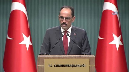 Cumhurbaşkanlığı Sözcüsü Kalın: "Fetö'nün Rahat Nefes Almasına Türkiye Cumhuriyeti İzin...