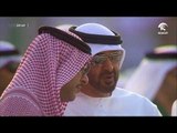 محمد بن زايد يشارك في مسيرة الاتحاد بالعاصمة أبوظبي ضمن مهرجان الشيخ زايد التراثي