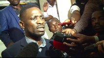 Ugandan pop star MP Bobi Wine arrested on arrival