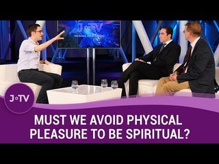 Rabbi vs Catholic - Must we avoid physical pleasure to be spiritual? | J-TV