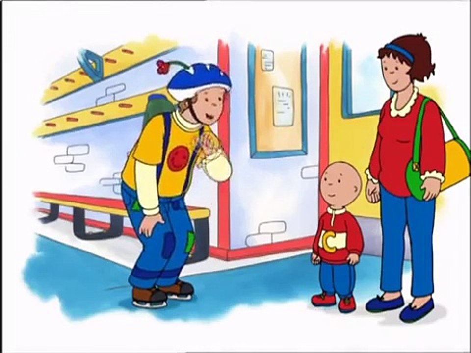 Caillou Folge 115 Caillou und die Eismaschine, Caillou geht zur Arbeit