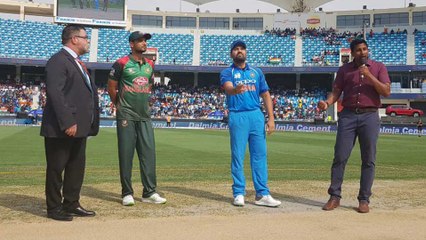 Скачать видео: Asia Cup 2018 : India vs Bangladesh Match : Indian Wins Toss & Chooses To Bowl