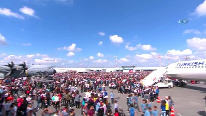 Teknofest'te Özel Kuvvetler ve Hava Kuvvetleri Nefes Kesti