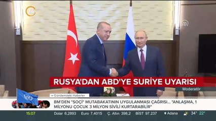 Rusya'dan ABD'ye Suriye uyarısı