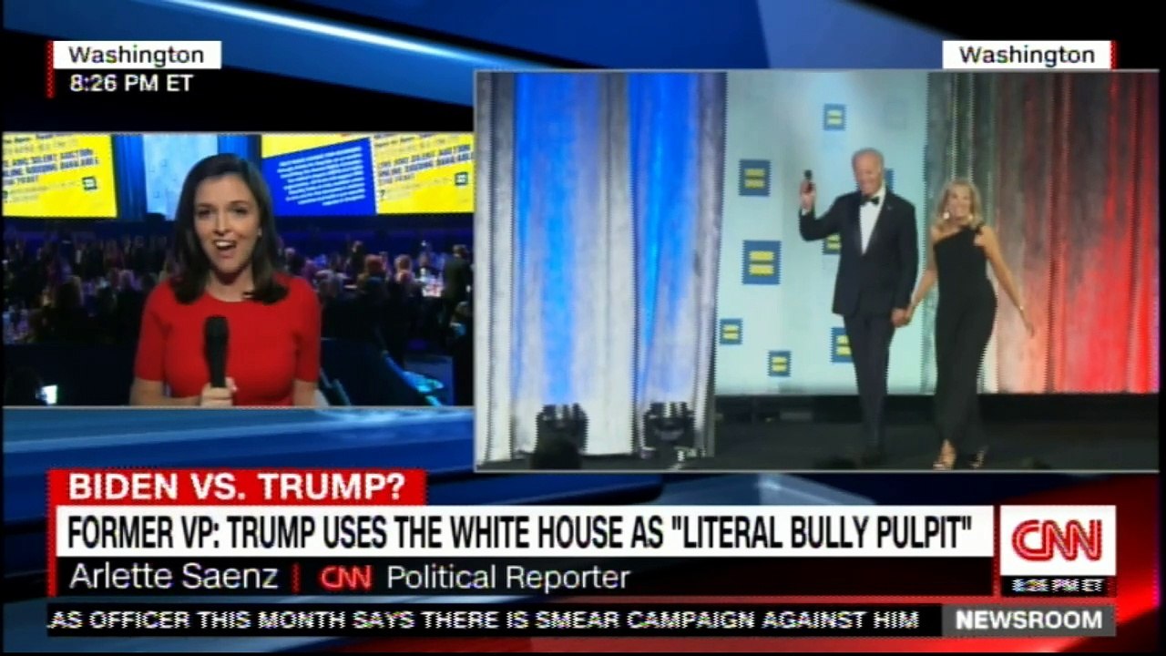 Former VP: Donald Trump uses The White House as "Literal Bully Pulpit" #JoeBiden #Biden2020 #Biden #DonaldTrump #CNN #News