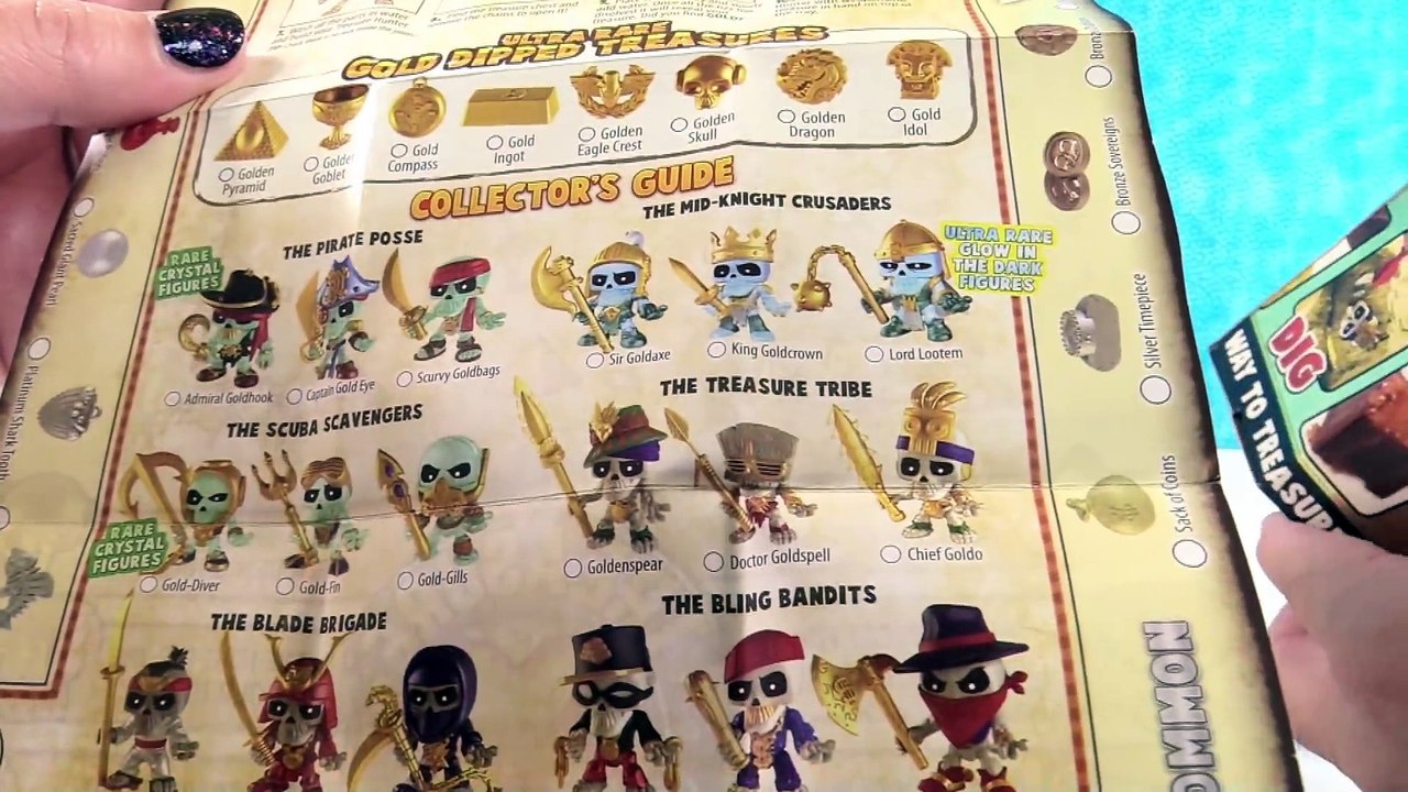 Treasure X Real Gold Treasure Hunt Blind Bag Toy Review Unboxing