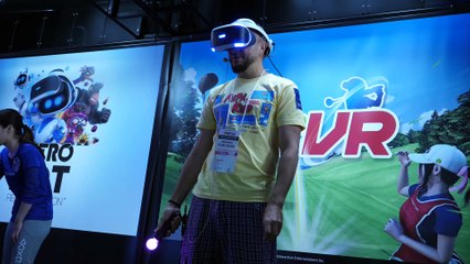 Everybody's Golf VR essayé au TGS 2018