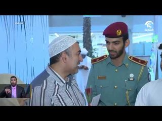 شرطة الشارقة تساعد مجموعة من الروس على إكمال مسيرهم لأداء مناسك العمرة