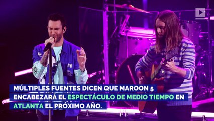 Maroon 5 hará el espectáculo de medio tiempo del Super Bowl 2019