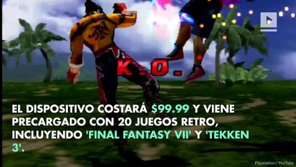 Sony lanza el Playstation clásico en su versión retro