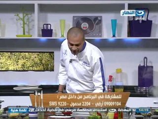 برنامج_لقمة_هنية | طريقة عمل فتة موزة فلاحي -  فته عدس بالفراخ - لحم بالبصل و الطماطم