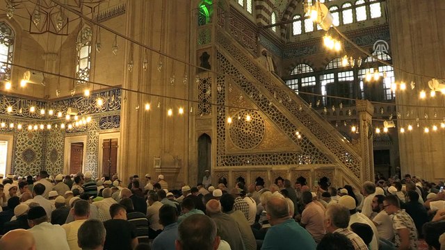 Diyanet İşleri Başkanı Ali Erbaş, hutbe verdi - EDİRNE