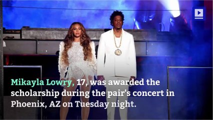 Beyonce and Jay-Z Surprise High School Student With $100K Scholarship