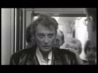 Johnny Hallyday - avant-concert Lyon - 21 octobre 1994
