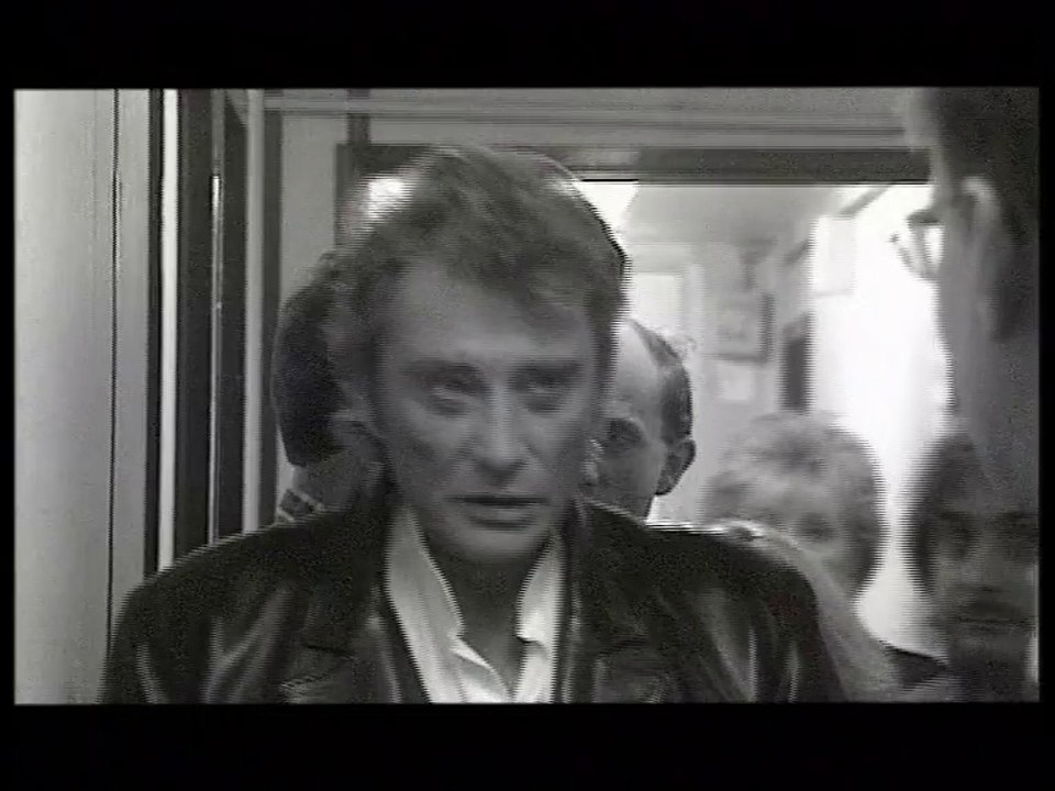 Johnny Hallyday - avant-concert Lyon - 21 octobre 1994