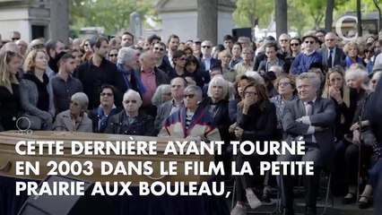 PHOTOS. Obsèques de Marceline Loridan-Ivens : Sandrine Kiberlain, Anne Hidalgo, Jack Lang, lui ont rendu un dernier hommage