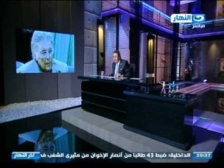 اخر النهار - هاتفيا | الفنان / اشرف عبد الغفور  :  حالة معالي زايد في تقدم الي الاحسن