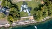 This Giant Land Painting At Lake Geneva Symbolizes Hope For Refugees